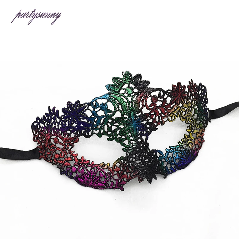 PF женские пикантные маска для маскарада Хэллоуин партии мяч маски Венецианский