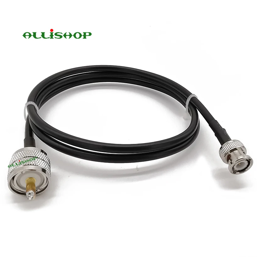 LMR 195 BNC Male к UHF SO 239 PL259 двухсторонняя радиоантенна Jack Plug RF Pigtail Cable