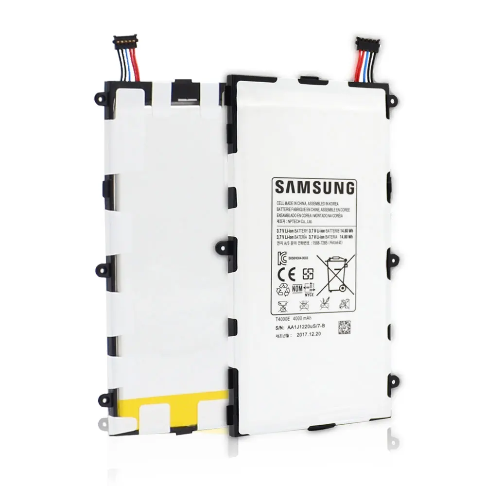 5 шт. 100% оригинальный аккумулятор для планшета Samsung T4000E Galaxy Tab 3 7 0 '' SM T210 T211 T215 T217
