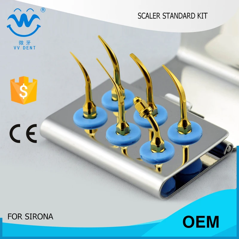 10 шт. SRSKG Sirona DENTAL масштабирование комплект для Сирона PerioSonic Sirosonic SIROSON