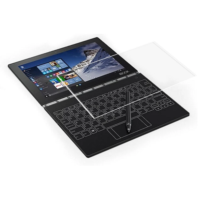 Закаленное стекло для клавиатуры с полным покрытием для lenovo YOGA Book 10,1 дюймов, защитная пленка для настольного экрана против царапин