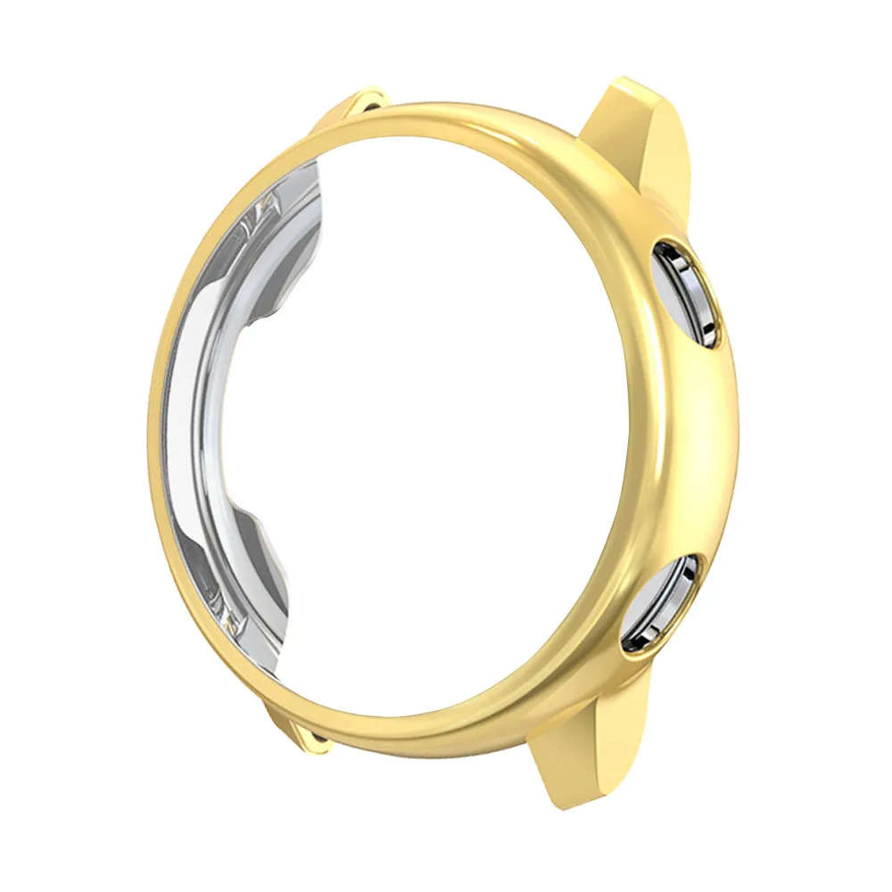 Gold Чехол для galaxy watch active для samsung galaxy watch active bumper, защита для экрана из ТПУ, защитный чехол - Цвет: Gold