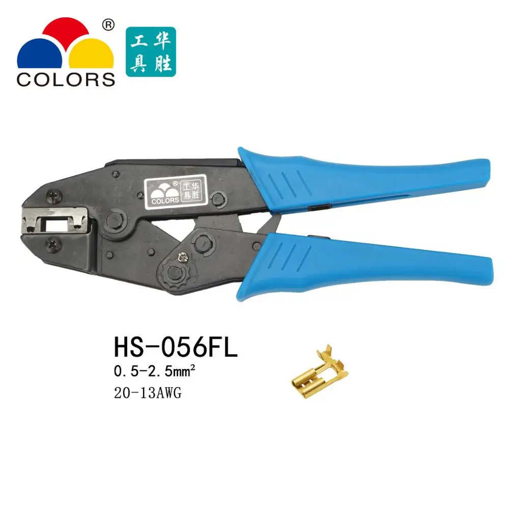 HS 056FL тип флага женские сосуды обжимные клещи ручной инструмент неизолированный