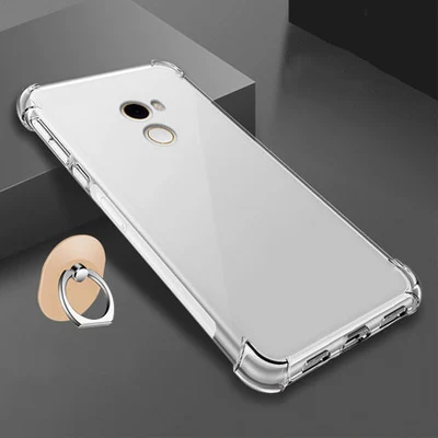 Роскошный противоударный чистый мягкий чехол Capa для Xiaomi mi Mix 2 телефонные чехлы Силиконовая задняя крышка 5,99 ''для mi x 2 mi x2 оболочки - Цвет: Бежевый
