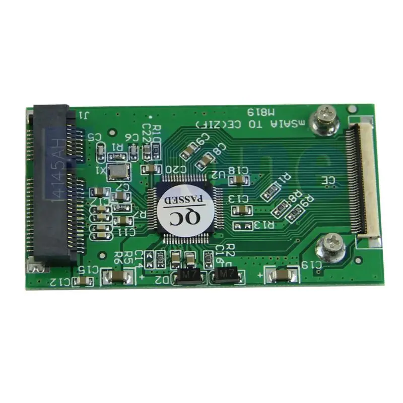 

Mini PCI-E mSATA SSD To 40pin 1.8" ZIF Cable Adapter Card
