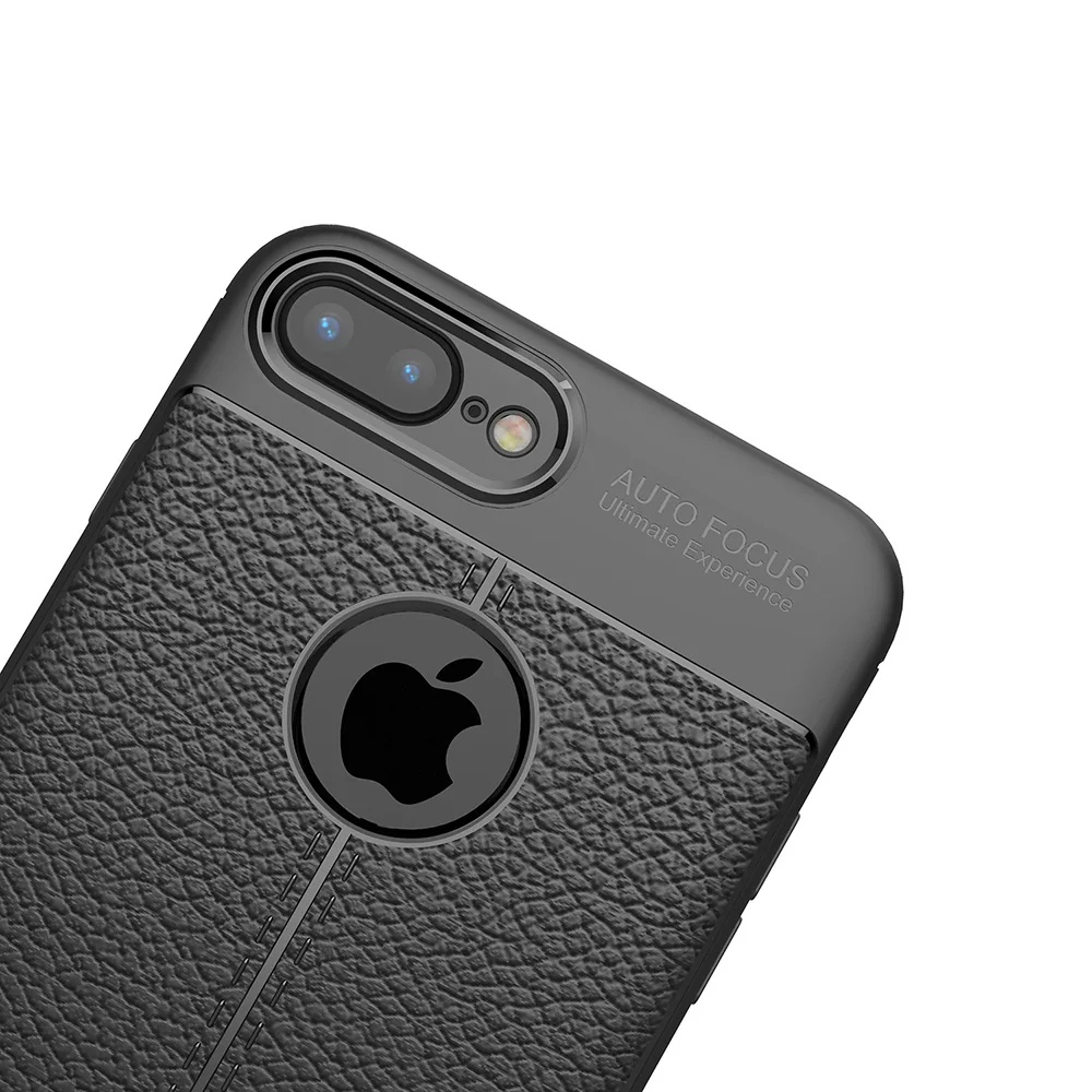 sFor IPhone 8 Plus Lenuo Silicone Soft Cover for Apple 7 Fashion Dermatoglyph TPU Anti-knock Cell Phone Shell |