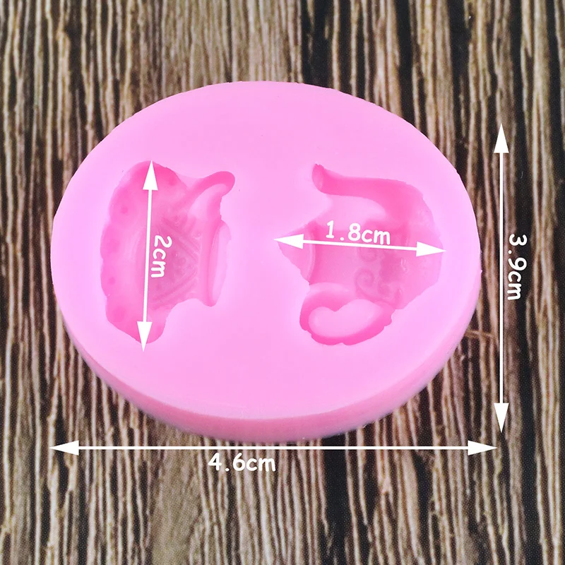 Силиконовая 3D форма для заварочного чайника формы смолы глины помадки