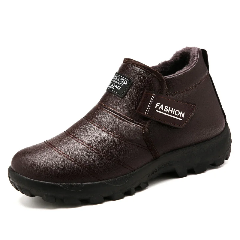 Мужские ботинки с мехом самые дешевые теплые зимние 2018 мужские рабочая обувь