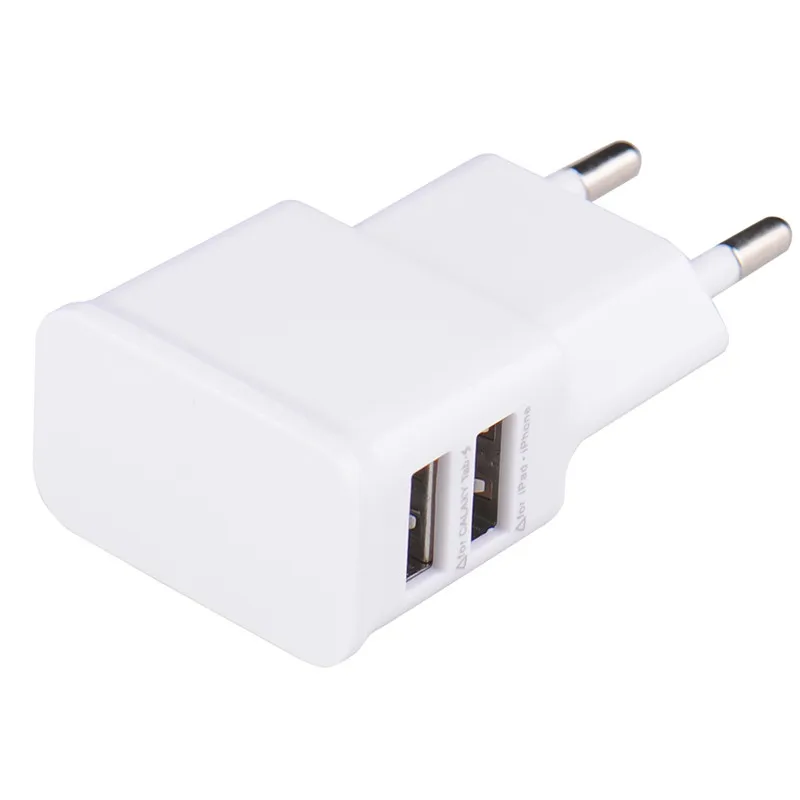 5V Быстрая 1A вилка двойной USB универсальный мобильный телефон зарядное устройство стены AC зарядное устройство дома или путешествия для iphone ipad ipod зарядное устройство