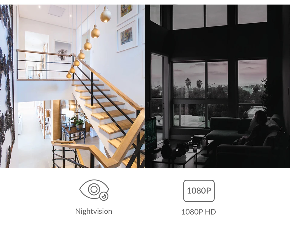 YI облако купол Камера 1080P Беспроводной IP камера безопасности IP Cam WI-FI Видеоняни и радионяни Ночное видение 2-полосная аудио-международная версия облако