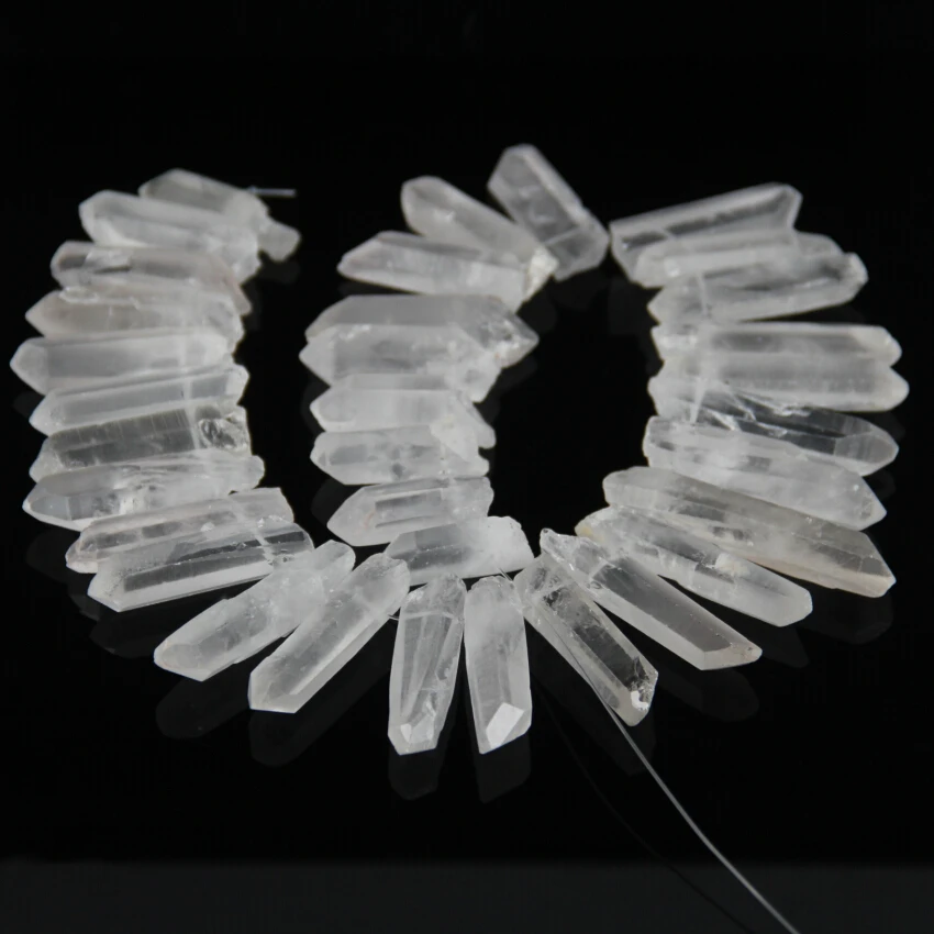 Качественные натуральные белые бриллианты AA необработанные камни карандаши с