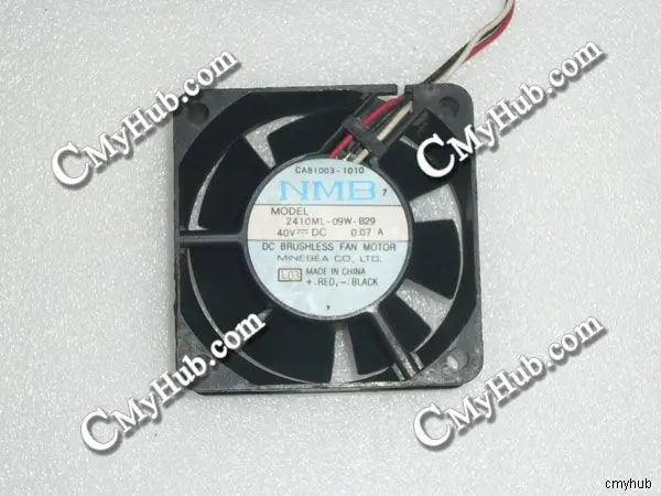 Подлинный для NMB 2410ML 09W B29 L03 DC40V 0.07A 6025 6 см 60 мм 60x60x25 4 контактный 3 проводной