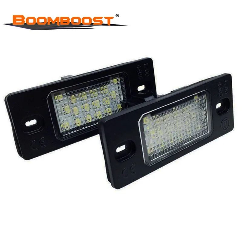 18 высокая мощность SMD LED 2 шт. номерной знак световая лампа для VW Touareg Passat Porsche Cayenne