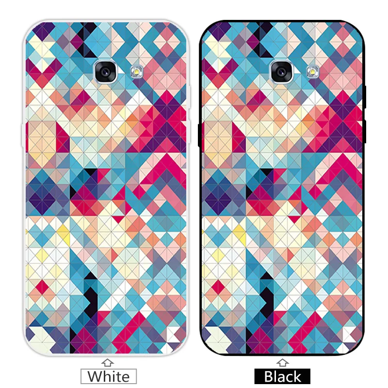 5.2&quot For Samsung A5 2017 Pink Case Galaxy Shell Clear Soft Silicone Coque Funda for SM-A520 A520F Cover |