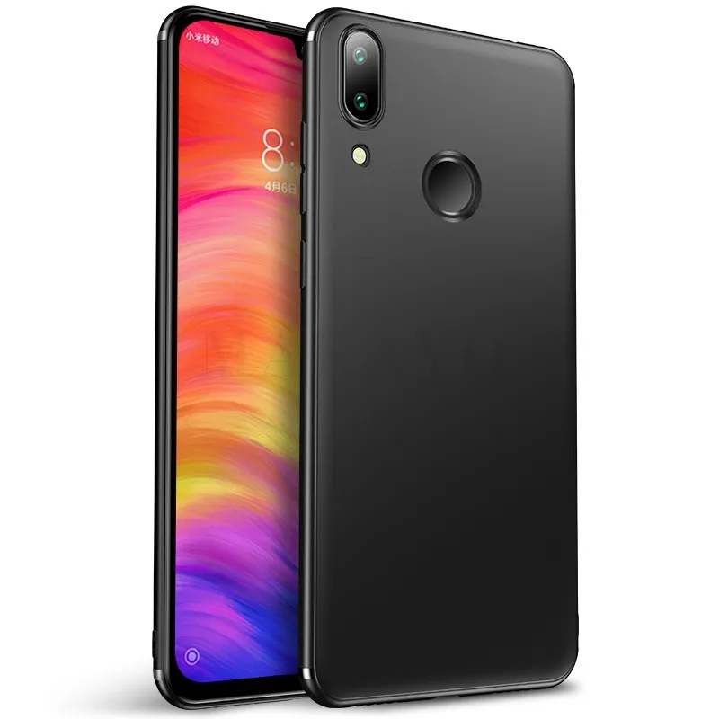 Чехол MAKAVO для Xiaomi Redmi Note 7 тонкие матовые мягкие Матовые чехлы телефонов Pro 7S |