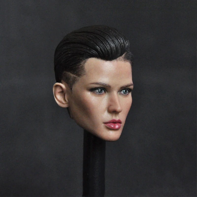 1/6 женский модник Рубиновая Роза MC001 голова резная модель для 12 дюймовых экшн