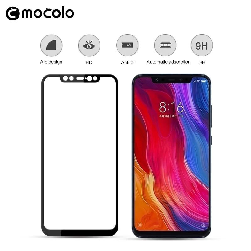 Защитное стекло для экрана Mocolo 9H для Xiao mi 8 SE, закаленное стекло, полное покрытие, пленка для Xiao mi 8 mi 8 SE, шелковое стекло