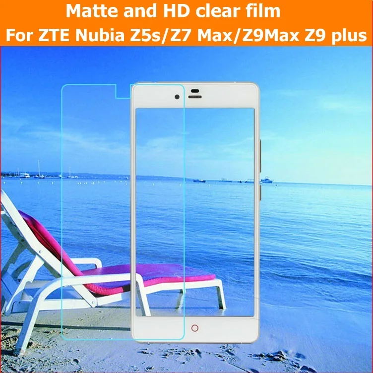 Антибликовая матовая пленка для ZTE Nubia Daniel Z5s NX503A Z7 Max NX505J Z9 Plus NX510 HD прозрачный