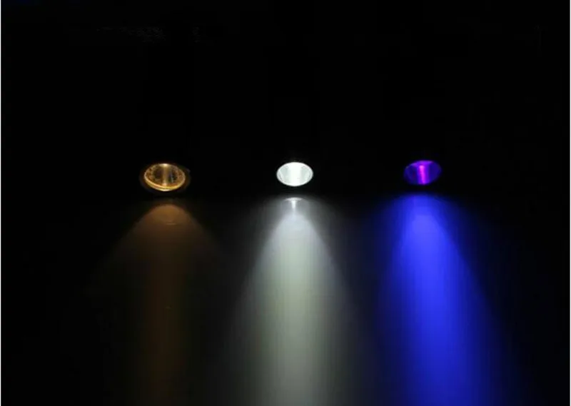 Водонепроницаемый светодиодный УФ фонарик из нержавеющей стали 20 шт./лот|light