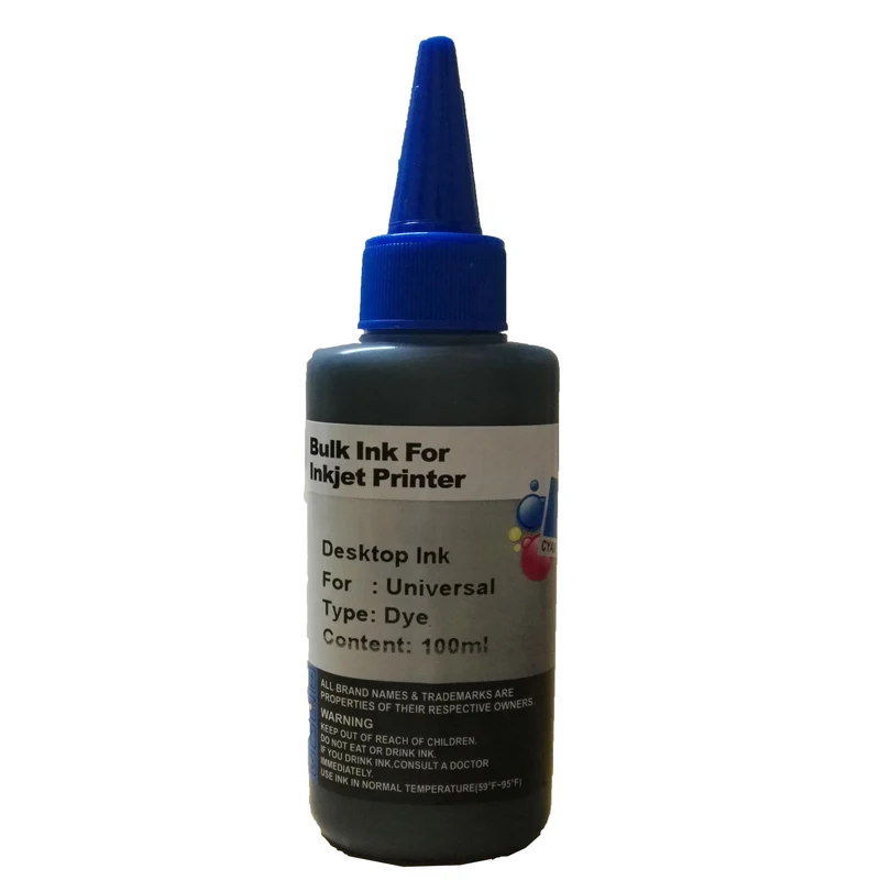 3 set100ml красочные совместимы пополнения чернил для canon hp epson samsung lexmark dell brother