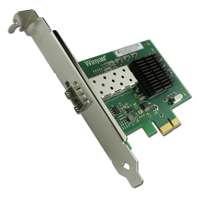 Winyao WY5715DF PCI Express X1 1000 Мбит/с Gigabit Ethernet Lan волоконная настольная сетевая карта для