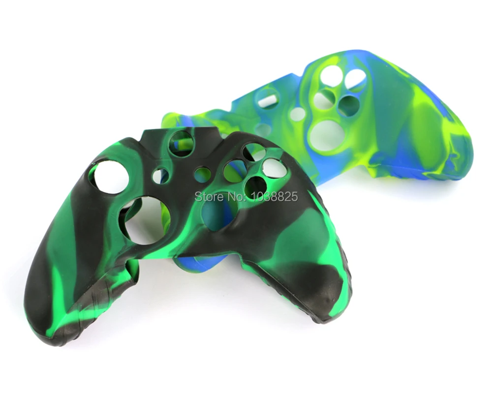 10 цветов новый мягкий Камуфляжный силиконовый чехол контроллер для Xboxone |