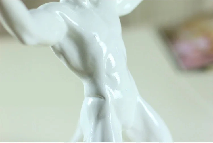 Эстетический кричащий человек скульптура украшение ручной работы из смолы