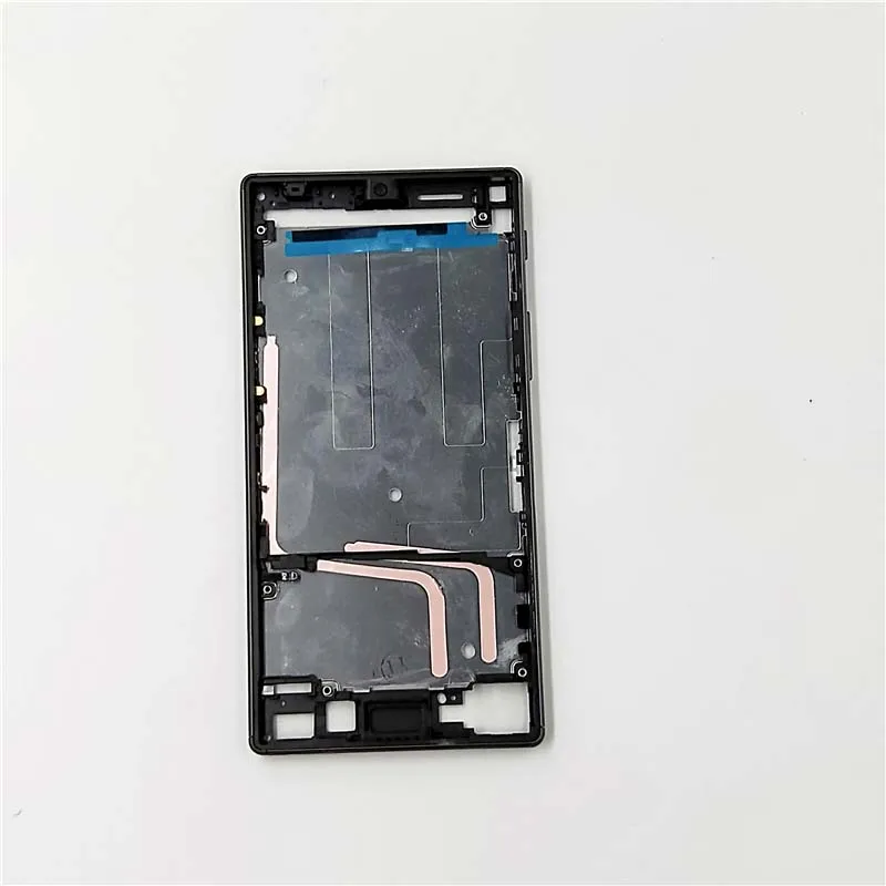 Для Sony Xperia Z5 E6603 E6653 E6633 E6683 передняя рамка для мобильного телефона Корпус Сменные