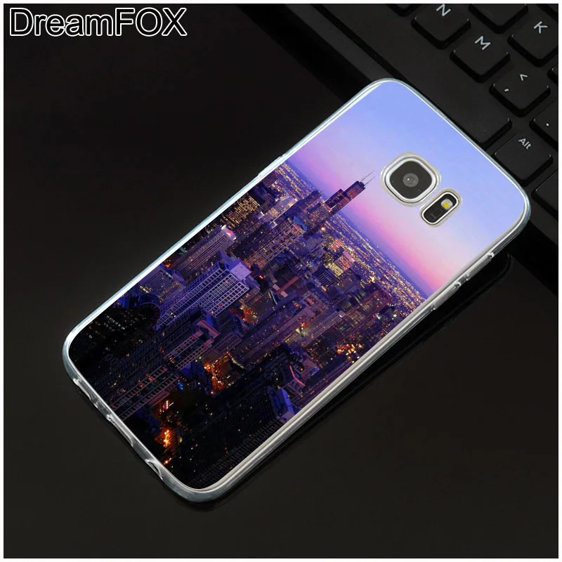 DREAMFOX M371 и пейзаж силиконовый чехол-накладка из мягкого ТПУ чехол КРЫШКА ДЛЯ samsung