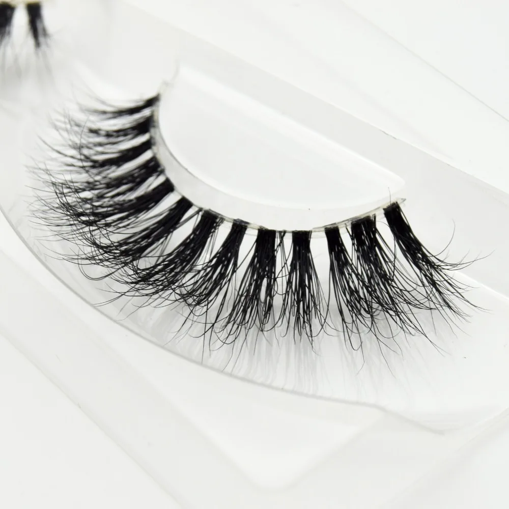 Накладные ресницы прозрачная лента норковые крылатые ручной работы невидимые