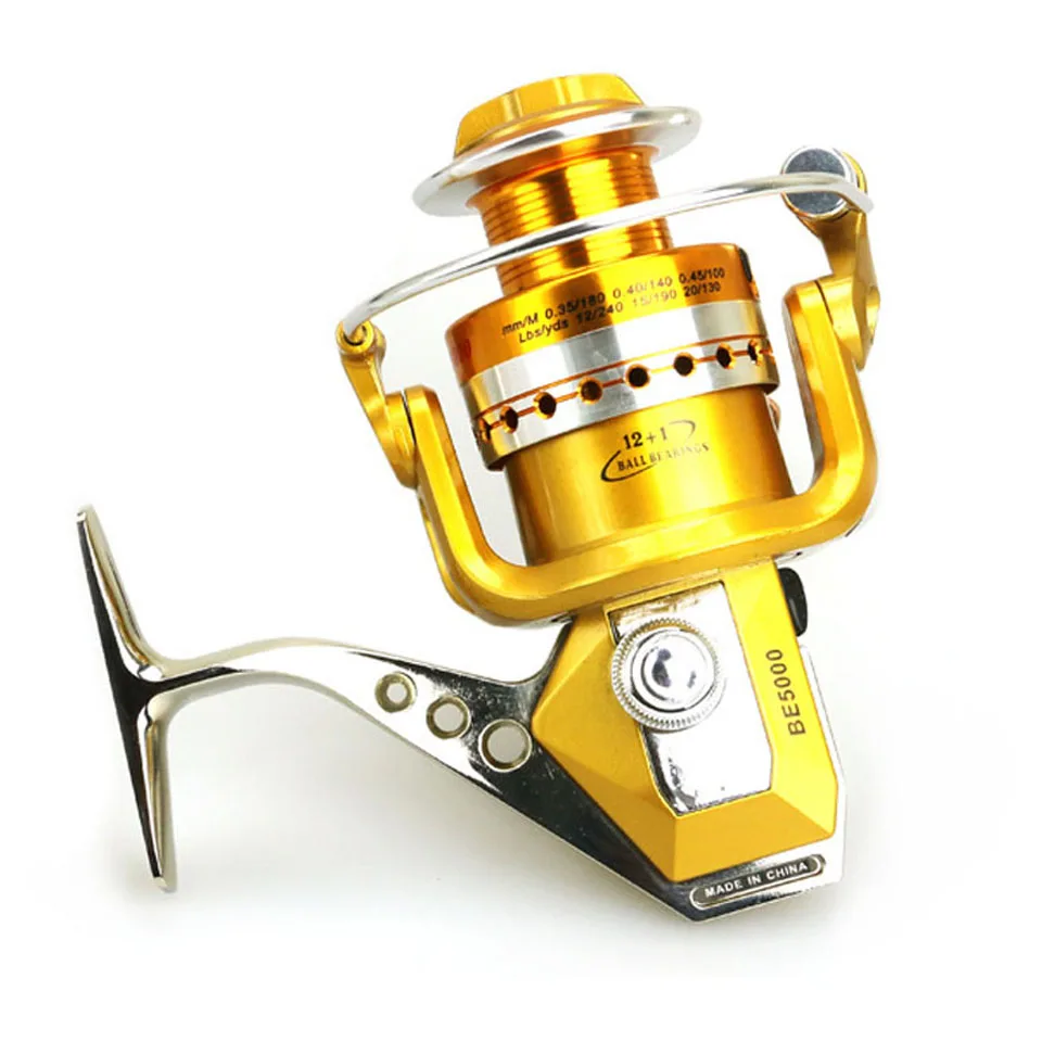 WALK FISH рыболовная Катушка 12 + 1BB 5 5: 1 спиннинговая Рыболовная катушка для ловли