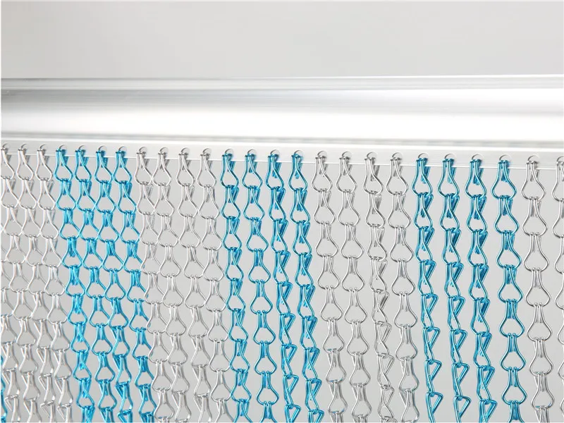 Прочная анодированная алюминиевая занавеска с цепочкой|chain curtain|chain fly screenaluminum chain