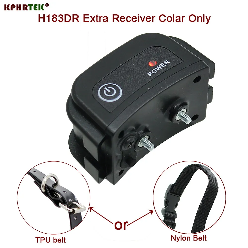 Прямая поставка водонепроницаемый электронный ошейник для дрессировки собак с