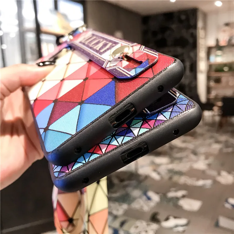 Чехлы с ремешком на запястье для Huawei P30 P20 Pro Mate 20 20X Nova 2s 3 3i 3e Honor 10 Lite 8X | Мобильные
