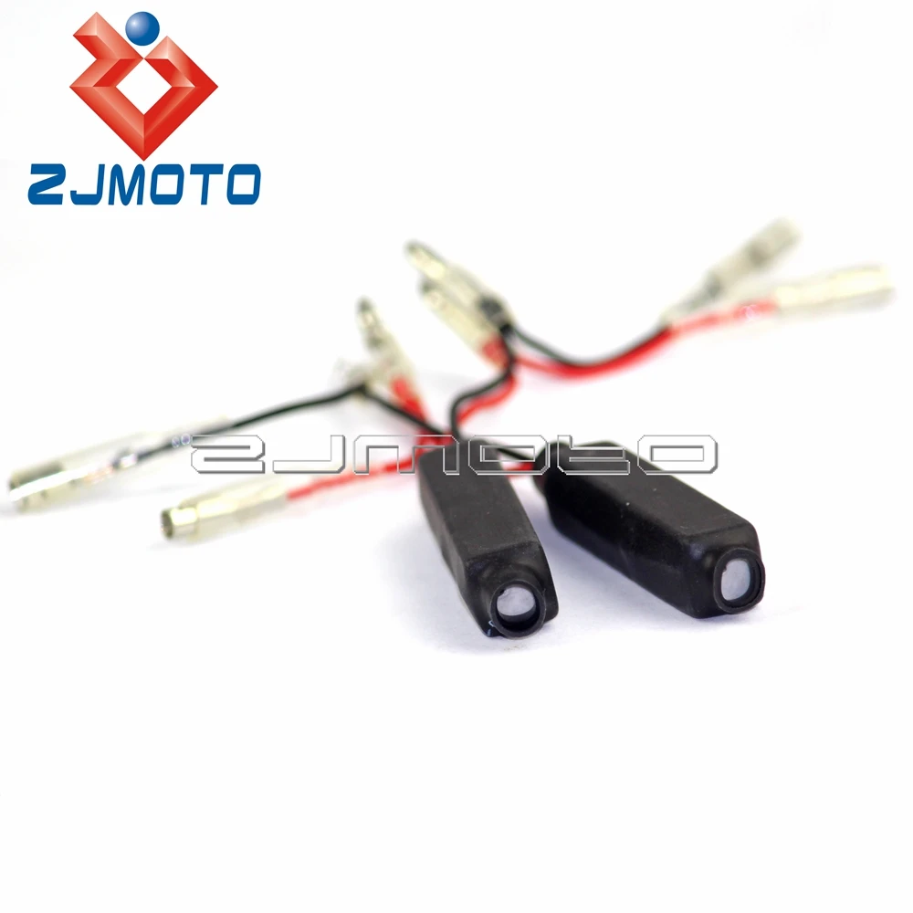 2X Универсальные мотоциклетные мигающие LED нагрузочный резистор поворотники