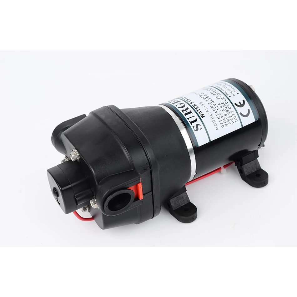 Мини насос с диафрагмой 12 В/24 В постоянного тока 120 Вт 20 м погружной водяной