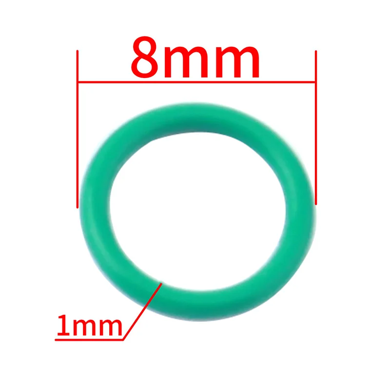 MUQZI 10PCS Bike Brake Hose Fitting Insert End O Ring Hydraulic Disc Brake Oil Seal Sealing Ring
