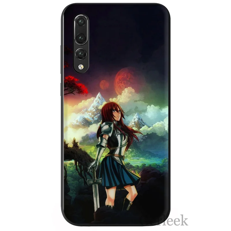 Мобильный телефон чехол Феи хвост Coque для Huawei P Smart P30 P8 P9 P10 P20 Lite Pro