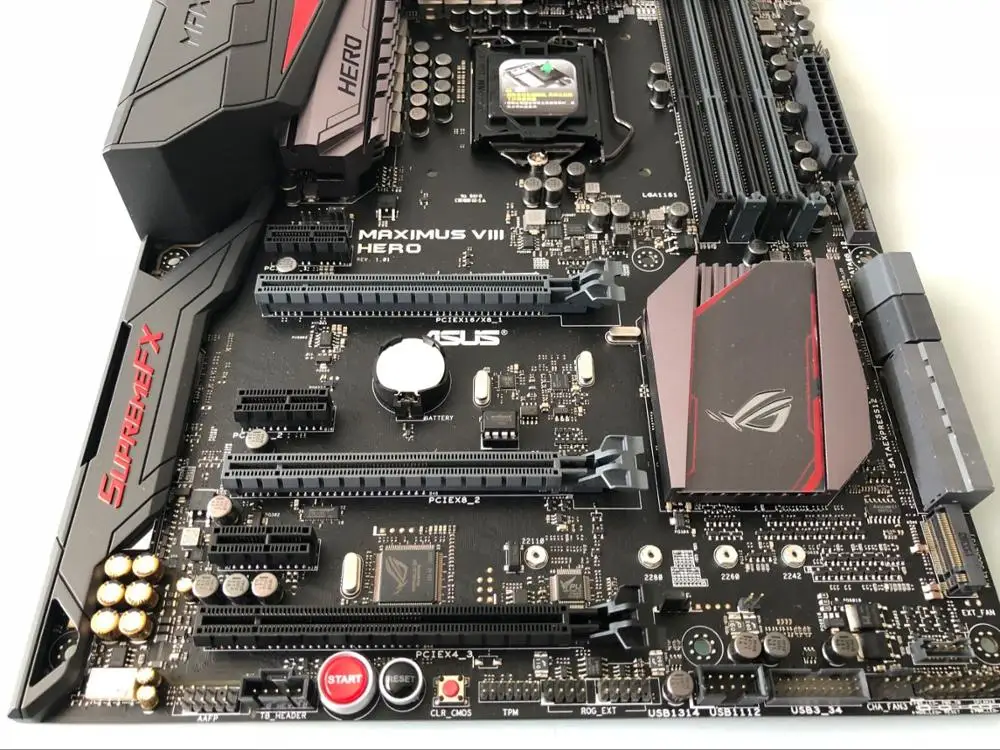 ASUS MAXIMUS VIII HERO оригинальная материнская плата DDR4 LGA 1151 для I3 I5 I7 64 Гб USB2.0 USB3.0 USB3.1 Z170