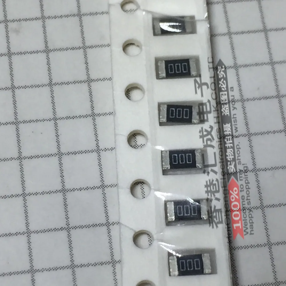 

1206 0R 0OHM 3216 1% SMD резистор новый оригинальный