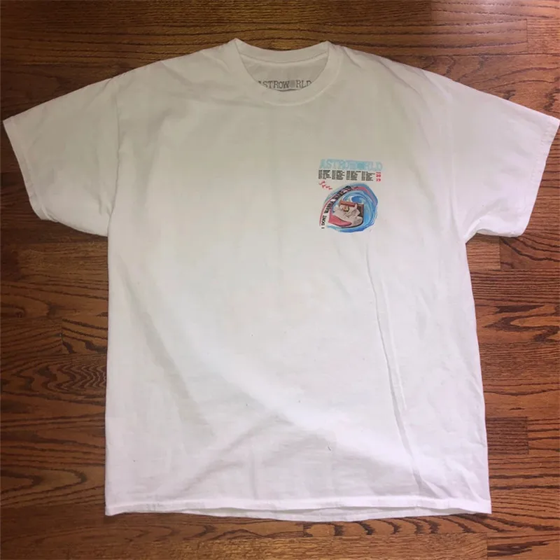 Высококачественная футболка 19SS Astroworld с тревисом Скоттом и надписью I't Want To Wake Up