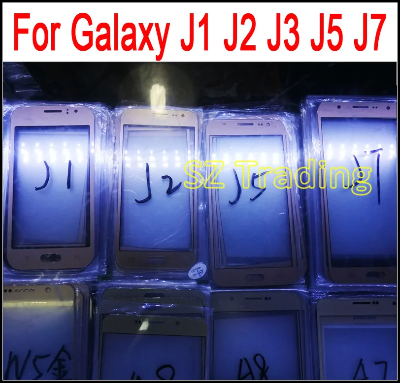 For Galaxy J2 J3 J5 J7 Front glass Lens Outer Glass cover galaxy E5 E7 C5000 C7 Touch screen | Мобильные телефоны и