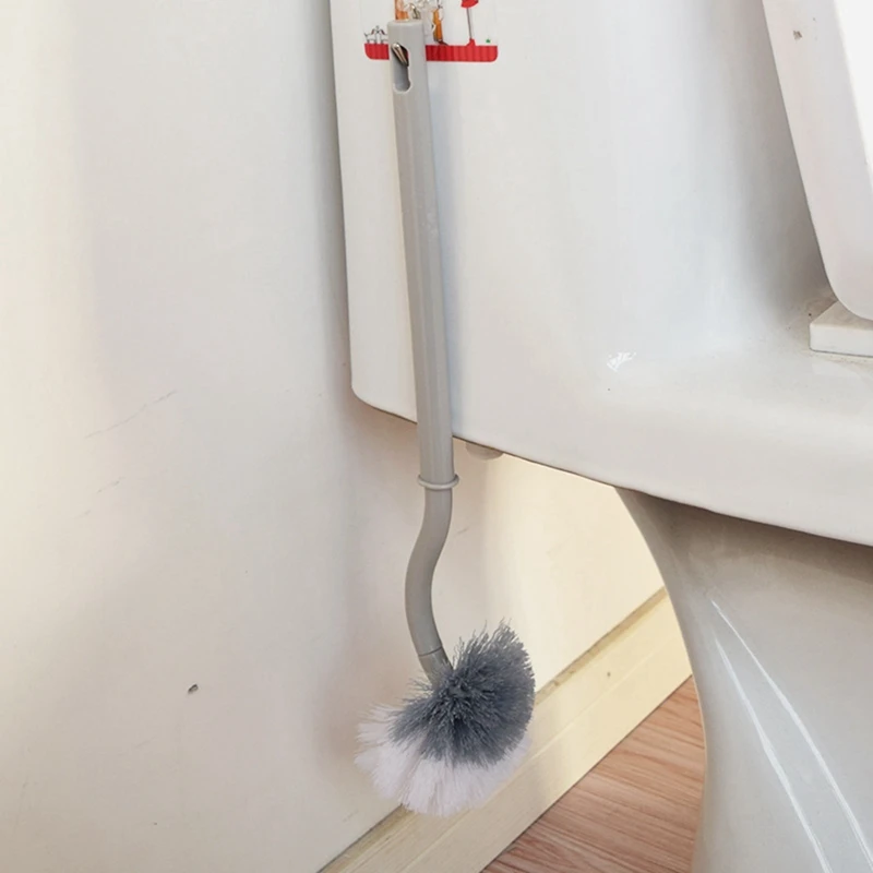 Portable Handheld Cleaning Brush Toilet Bowl Double Face strong decontamination No dead ends brush | Дом и сад