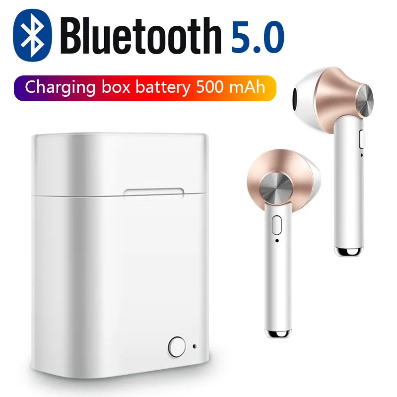 Беспроводные Bluetooth наушники D012 TWS 5 0 с сенсорным управлением для IPhone Xiaomi телефонов