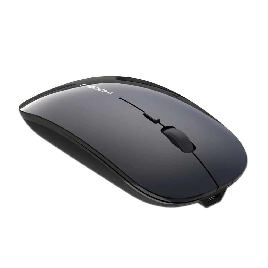 CARPRIE 1 шт. M60 эргономичная 2,4 ГГц Беспроводная мышь 1200 dpi USB+ type-C перезаряжаемая оптическая игровая мышь для MacBook ноутбука 90422