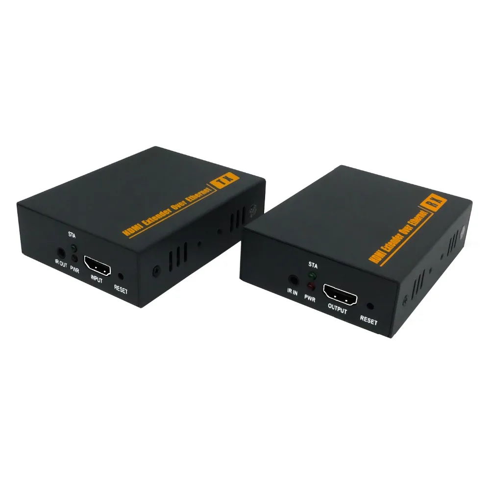 HDMI удлинитель по TCP/IP с поддержкой 120 м от 1 до многих возможностей дистанционного