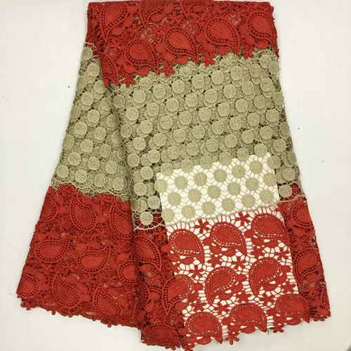 JS311!2017 New Designs High Quality Embroidered Water Soluble African Cord Lace Fabric Guipure For wedding dress | Дом и сад