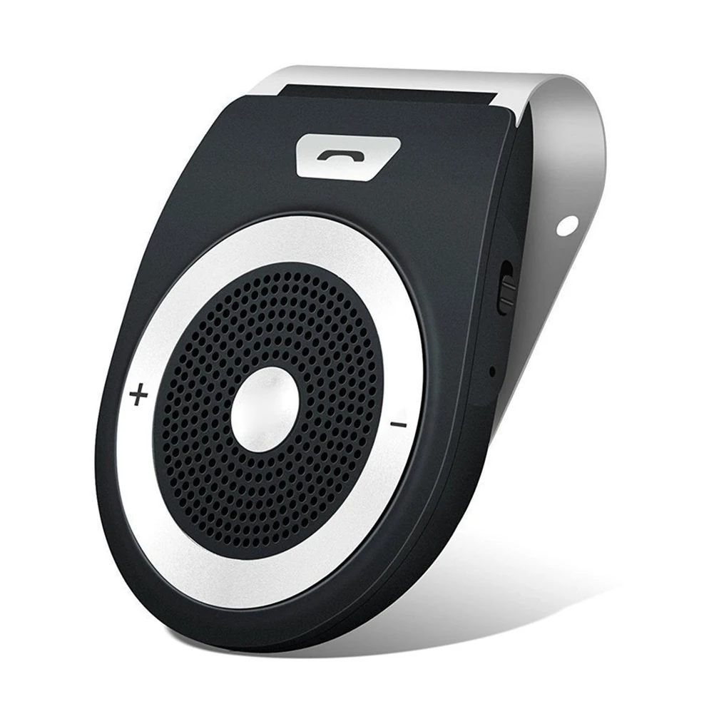 Автомобильный комплект с Bluetooth, беспроводной динамик, телефон, улучшенный динамик, аудио приемник, козырек, музыкальный плеер с автомобильным зарядным устройством