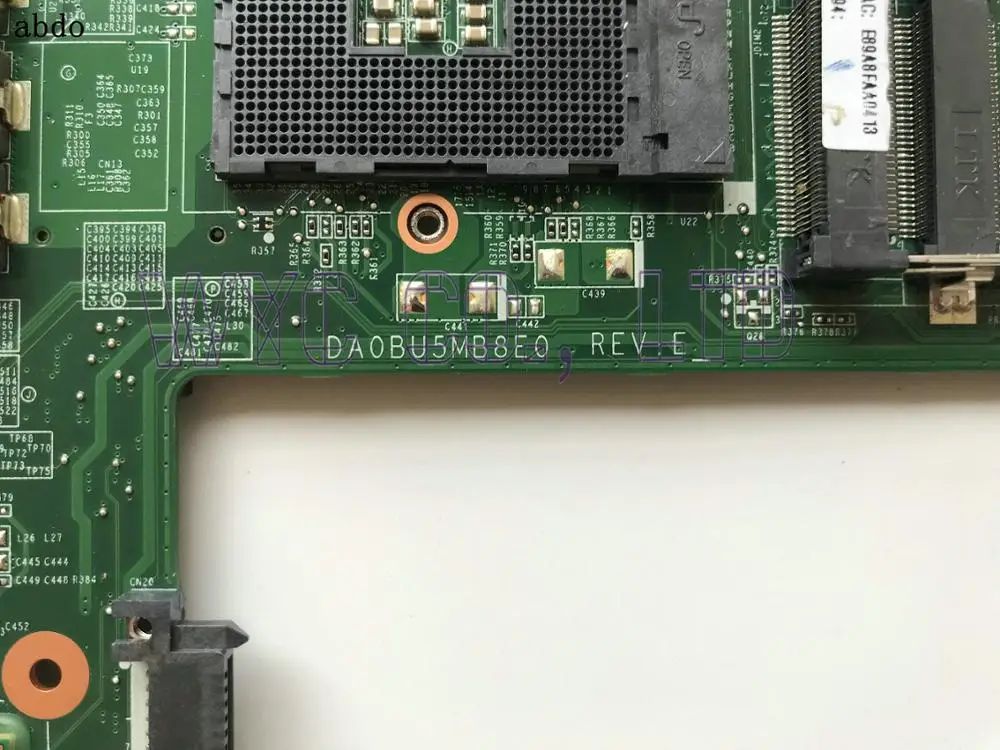 Материнская плата для ноутбука Toshiba satellite L730 L735 A000095740 DA0BU5MB8E0|Материнские платы