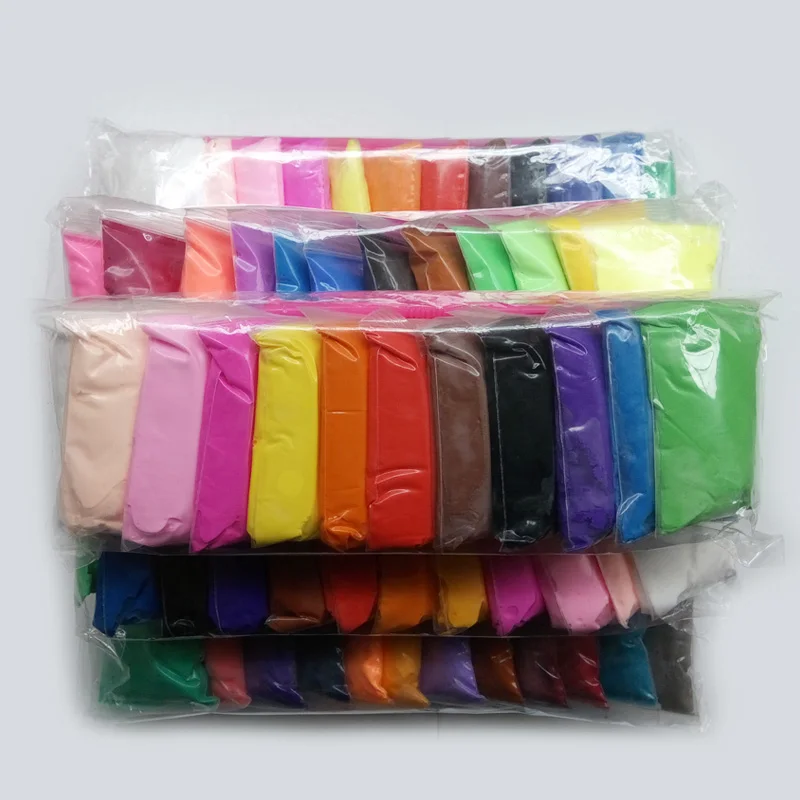 Горячая Распродажа 36 цветов пластилин супер светильник мягкая полимерная глина